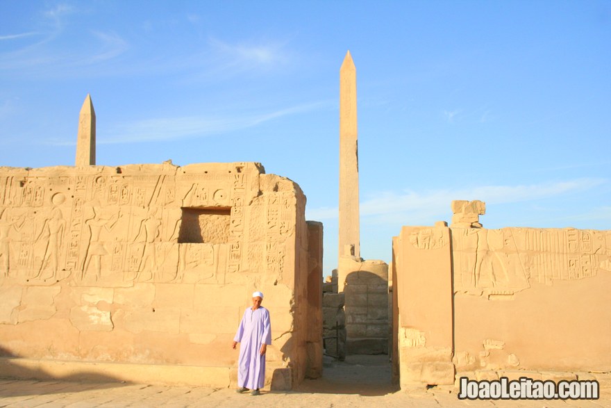 Obelisco do Templo de Karnak