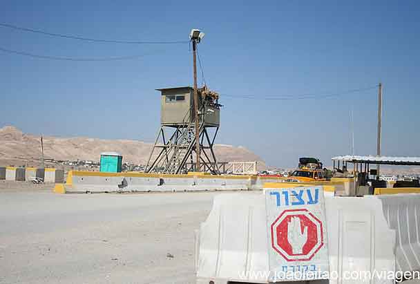 Fronteira Cisjordânia, Checkpoint Militar Palestina Israel