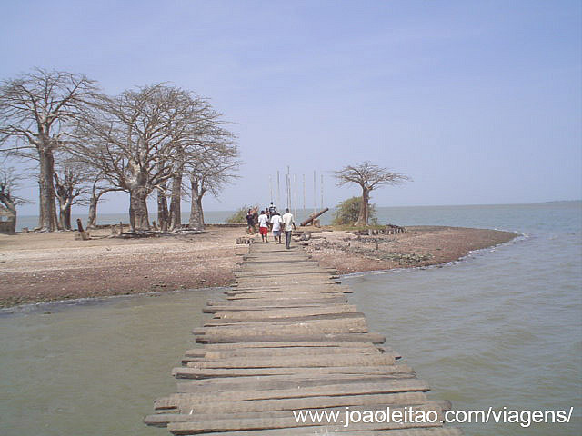 Ilha James em Albreda Juffureh, Gâmbia