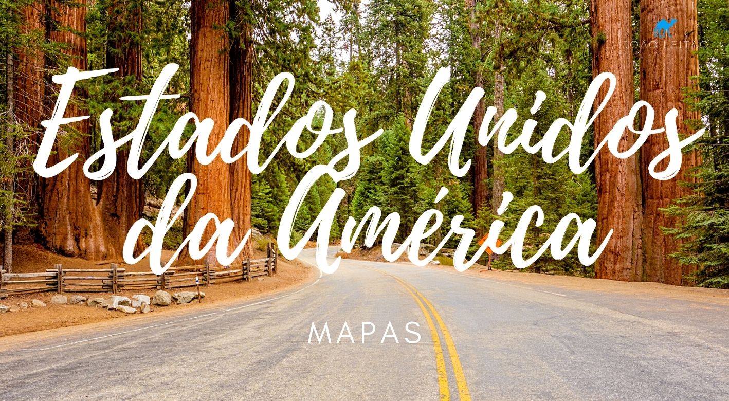 Mapas Dos Estados Unidos Da America Roteiros E Dicas De Viagem