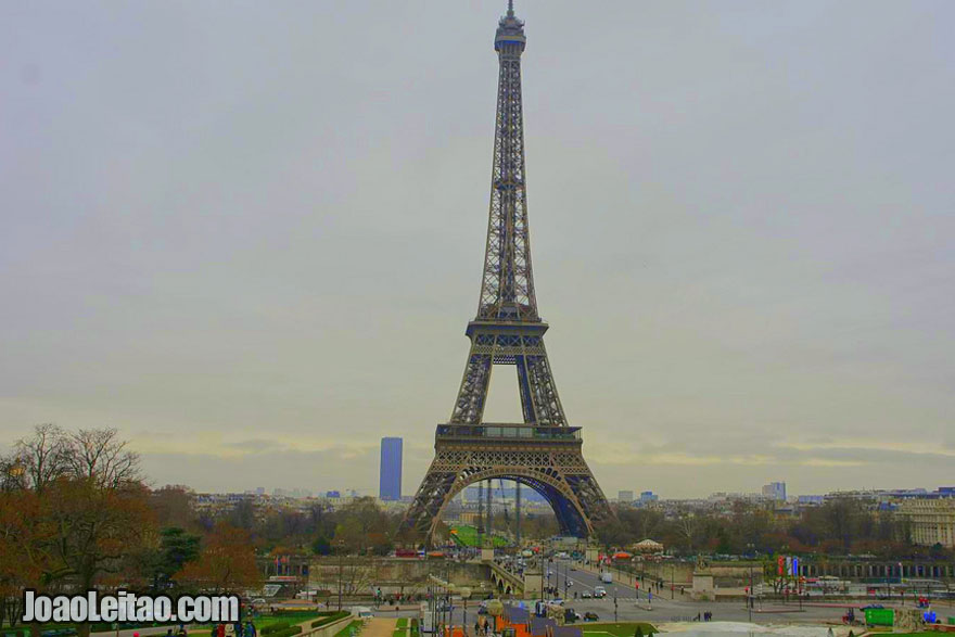Torre Eiffel, o monumento mais famoso de Paris
