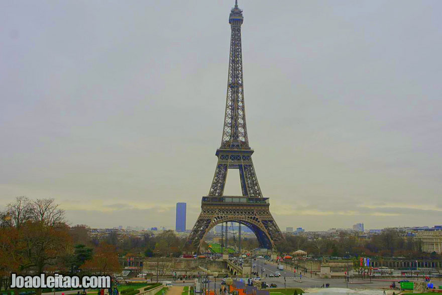 Fotografia da Torre Eiffel em França