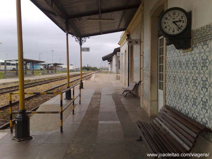 Estação de comboios de Portimão no Algarve