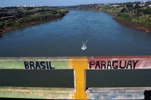 Fronteira Brasil Paraguai