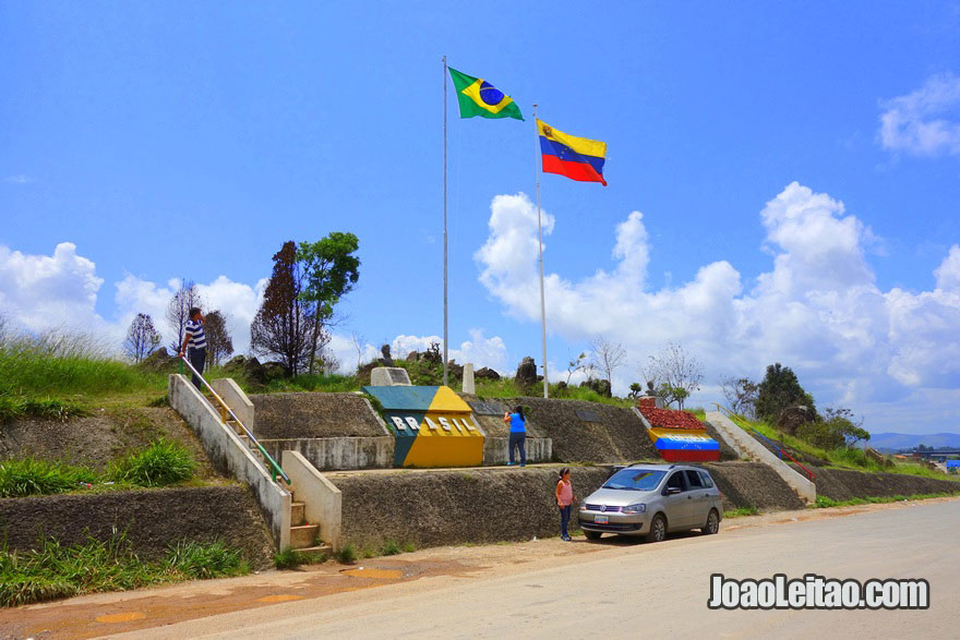 A fronteira entre o Brasil e a Venezuela tem 2.200 KM é a 17º maior do mundo