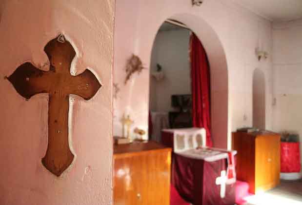 Igreja Santa Maria em Amedia, Região Curdistão, Iraque