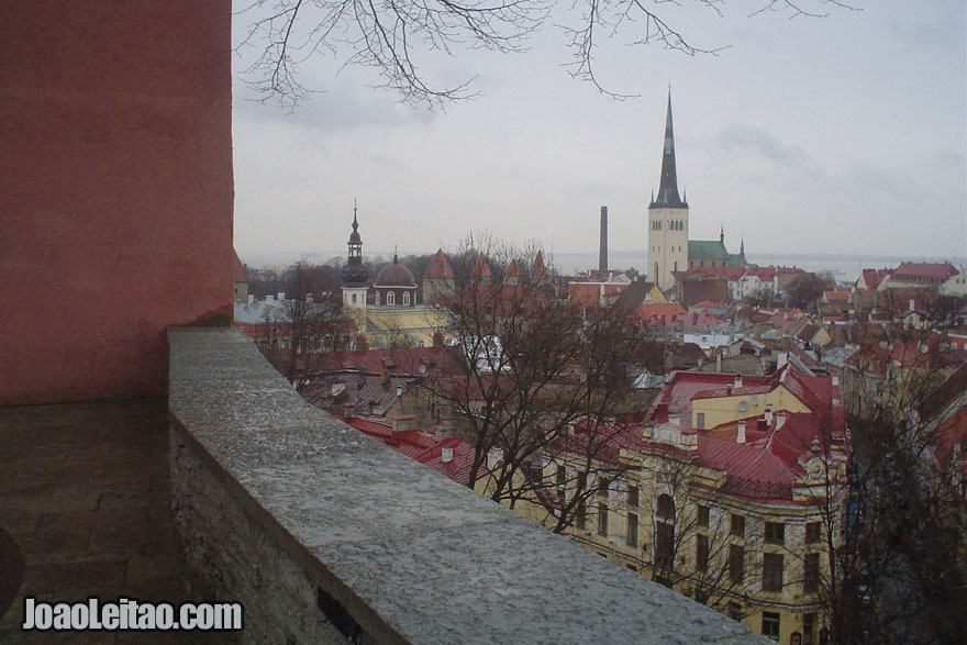Vista panorâmica de Tallinn, Visita a Estónia