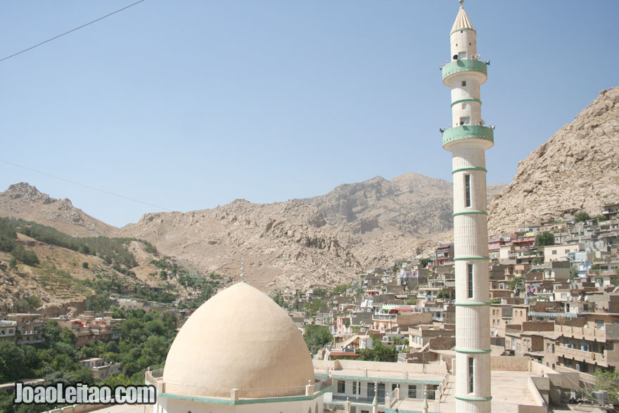 Vista da cidade de Aqrah, Visitar o Iraque