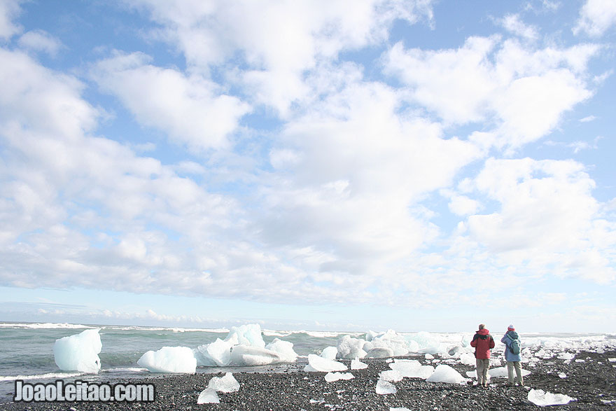 Praia de Jokulsarlon, Visitar a Islândia