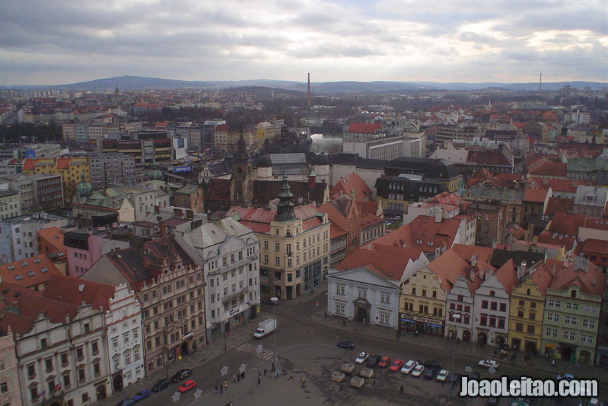 Vista panorâmica de Pilsen, Visitar a República Checa