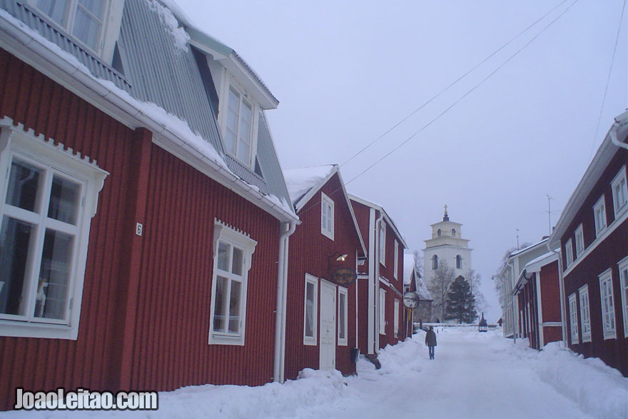 Centro de Gammelstad, Visitar a Suécia