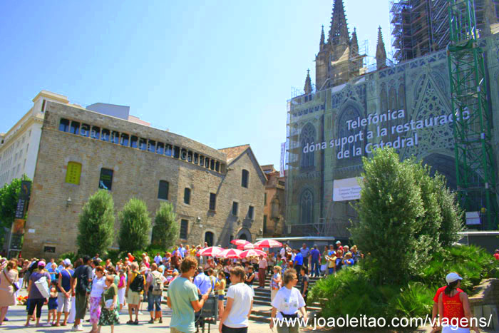 Foto da Catedral de Barcelona