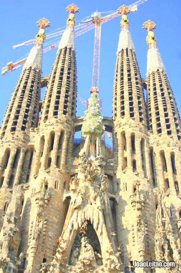 Igreja da Sagrada Família em Barcelona 