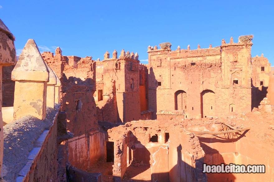 Casbá de Telouet na região de Ouarzazate