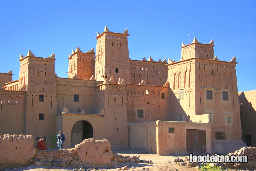 Casbá Amridil em Skoura, na região de Ouarzazate