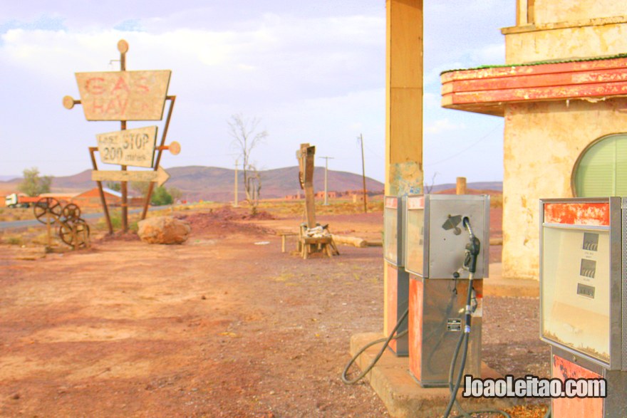 Cenário do filme The Hills Have Eyes filmado em 2006 na região de Ouarzazate 
