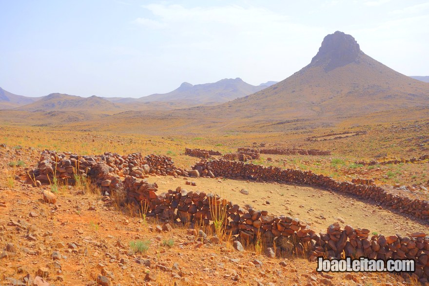 Monte Adad na região de Ouarzazate