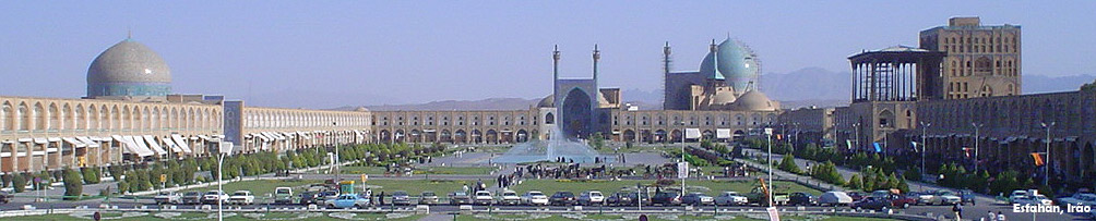 Praça central de Esfahan no Irão