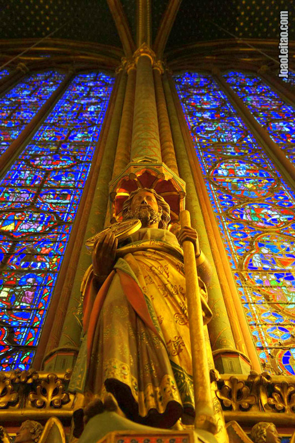 La Sainte-Chapelle em Paris