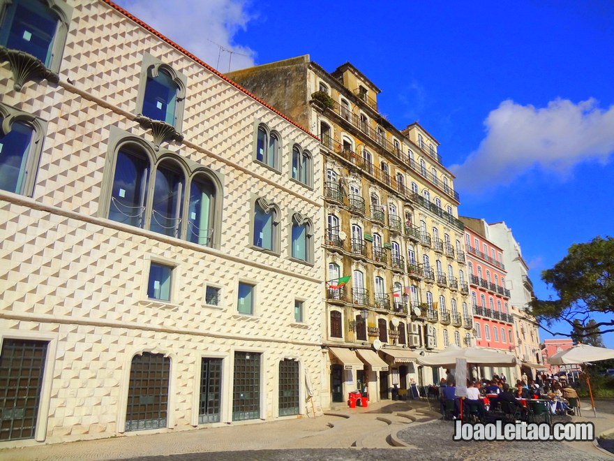 Foto da Casa dos Bicos em Lisboa