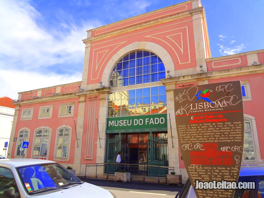 Foto do Museu do Fado em Lisboa