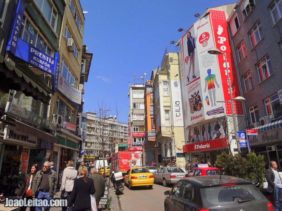 Aprender Turco - rua na Turquia