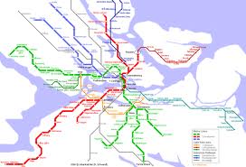 Mapa Metro de Estocolmo, Suécia 17