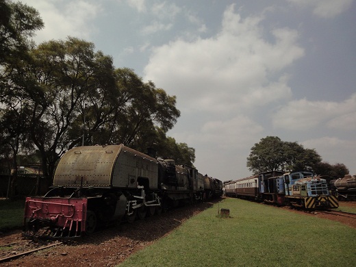 Museu do comboio em Nairobi Quénia