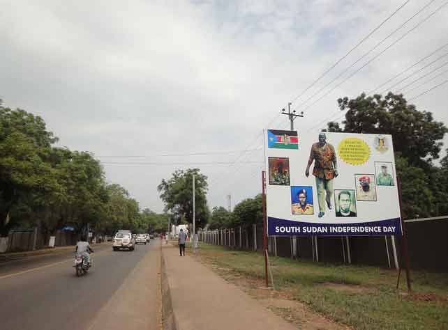 Independência do Sudão do Sul em Juba