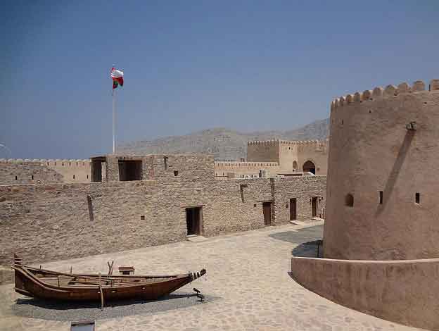 Forte de Cassapo, Khasab em Musandam Omã