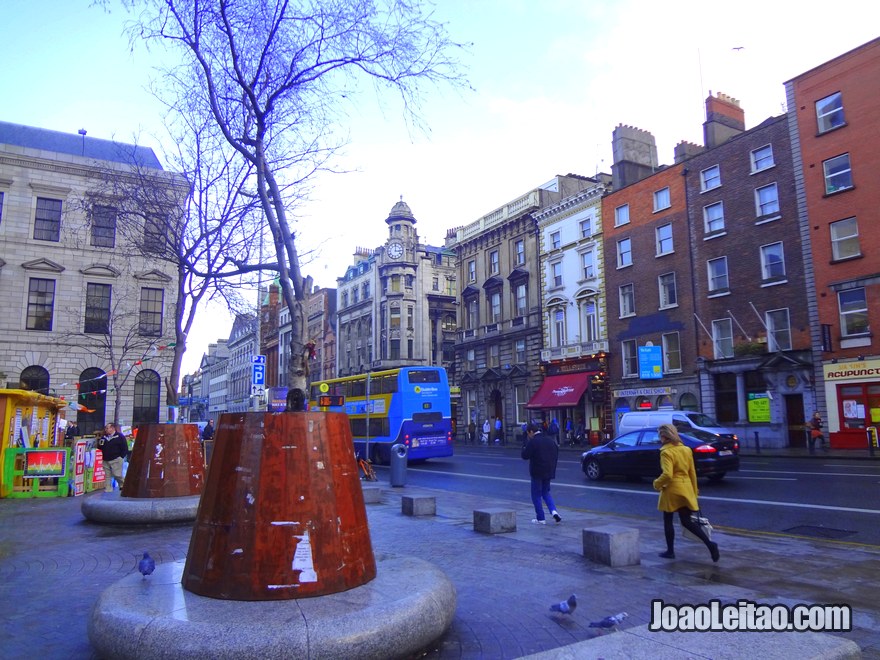 Foto do Centro de Dublin