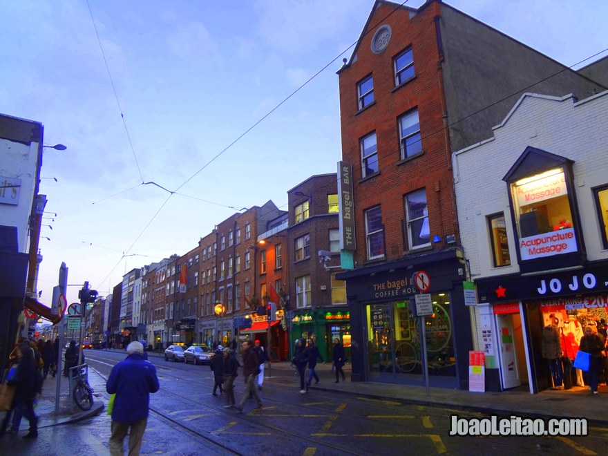 Foto da rua Wicklow Street