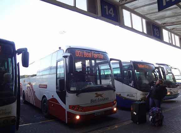 Estação de Autocarros Europa em Belfast, Irlanda do Norte