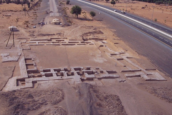 Forte arqueologico de Maliha, Sharjah, Emirados Arabes Unidos