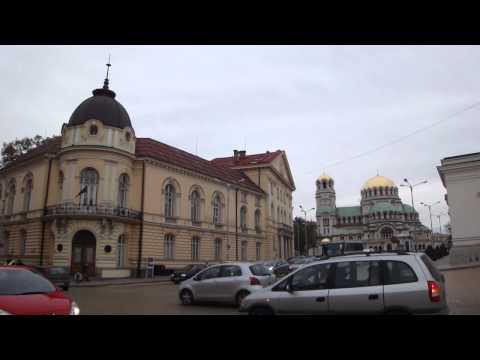 Vídeo da Praça Tsar Osvoboditel, Sofia Bulgaria 24