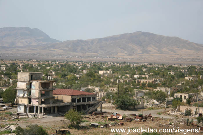 Agdam cidade fantasma na zona disputada do Nagorno Karabakh 4