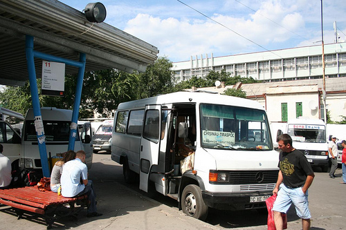 Transporte Marshutka Chisinau até Tiraspol, Moldavia