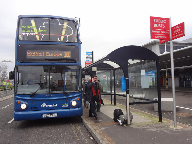 Autocarro Aeroporto de Belfast até centro da cidade, Irlanda do Norte 23