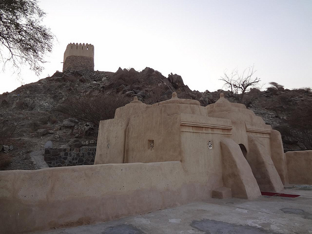 Mesquita Al Badiyah em Fujairah, Emirados Árabes Unidos 42