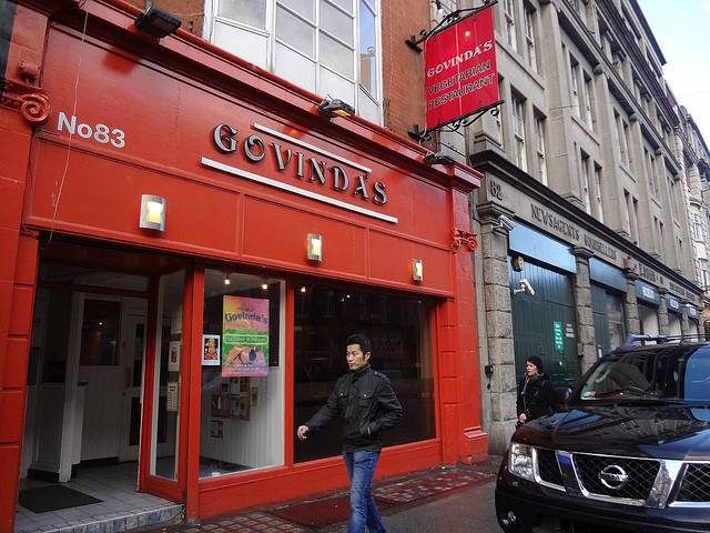 Restaurante Govinda's em Dublin, Irlanda 19