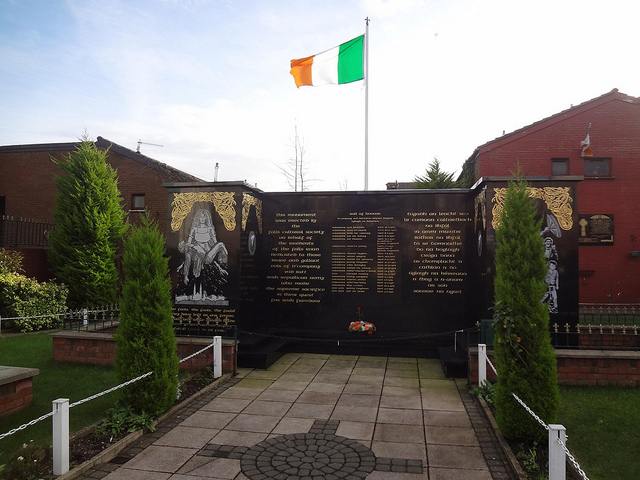 Jardim da Memória, Bairro Católico de Falls em Belfast 21