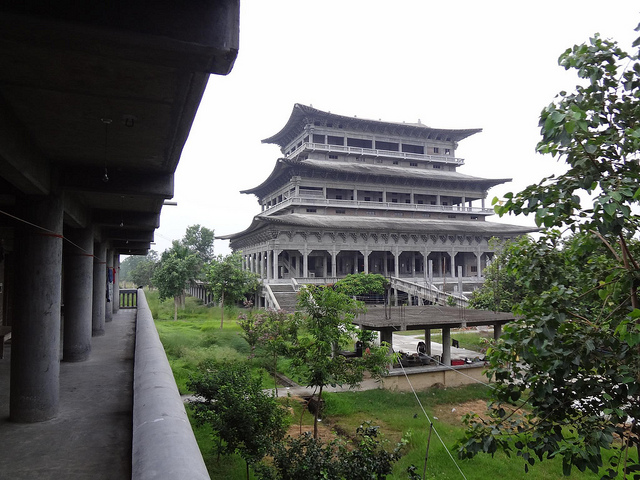 Alojamento no Mosteiro Budista Coreano, Lumbini Nepal 8