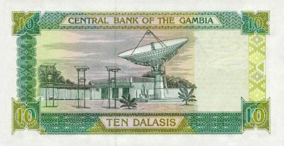 Dinheiro da Gâmbia, notas de Dalasis gambianos
