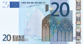 Moeda Euro, dinheiro da União Europeia