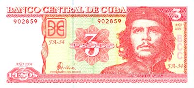 Moeda de Cuba, dinheiro de Pesos cubanos