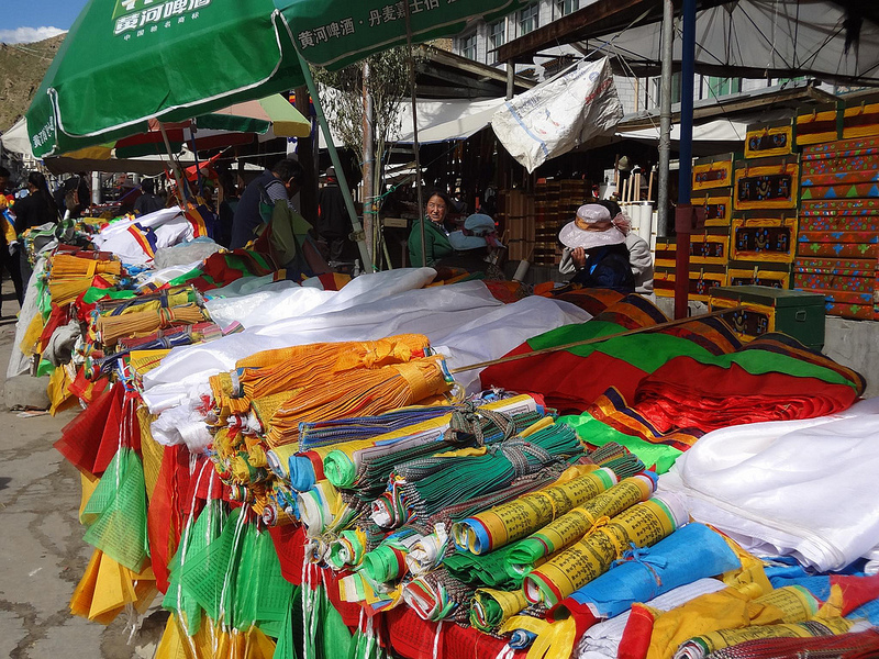 Mercado de Shigatse, Tibete 6