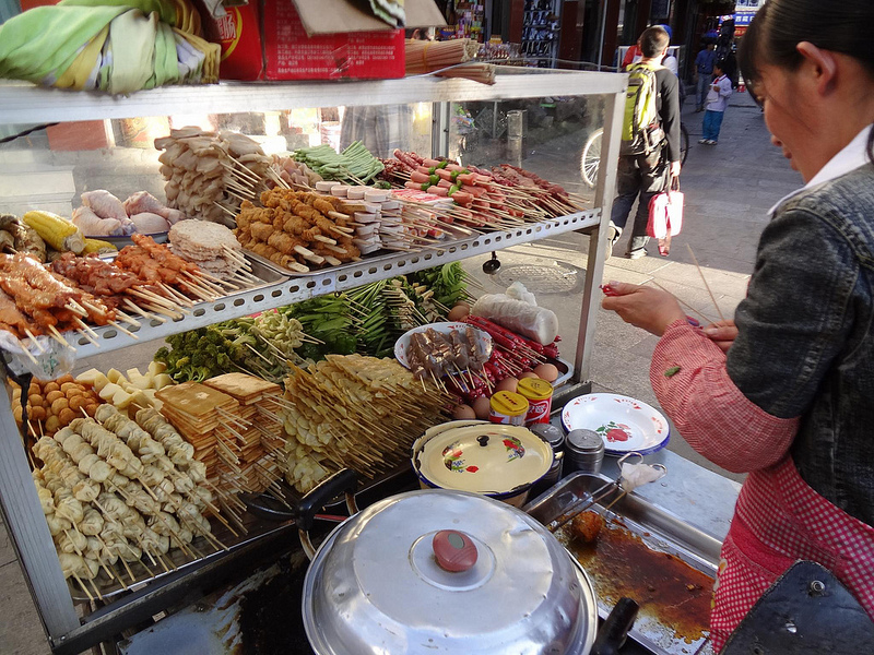 Comida de Rua em Lhasa, Tibete 2