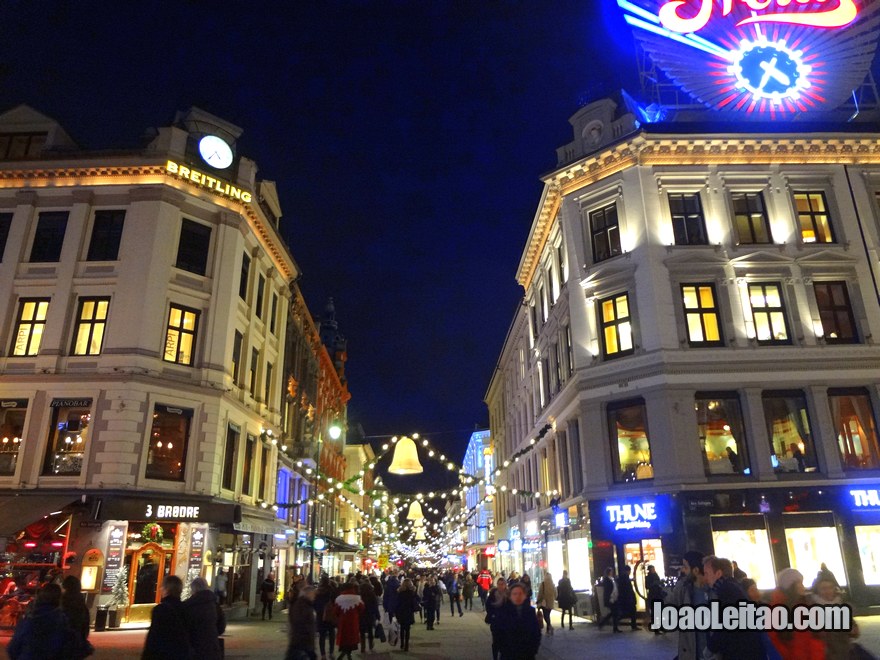 Foto de Oslo de noite