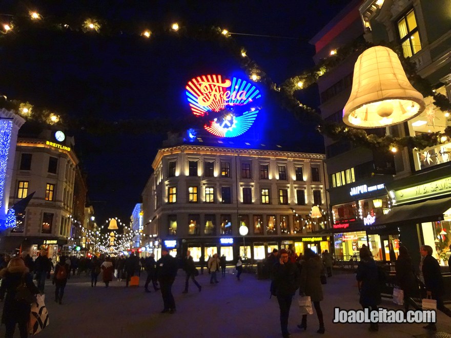 Foto de Oslo de noite