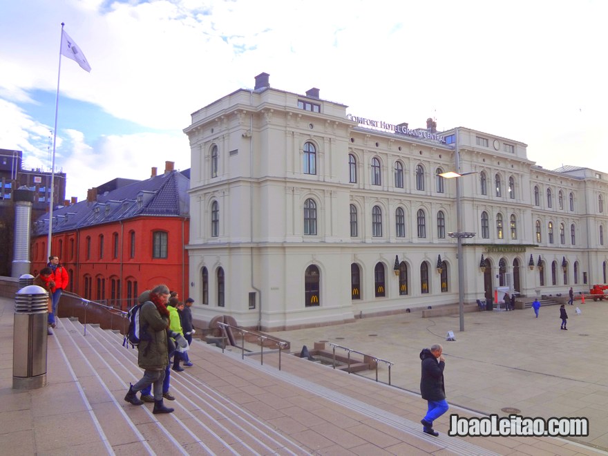 Foto do Centro de Oslo